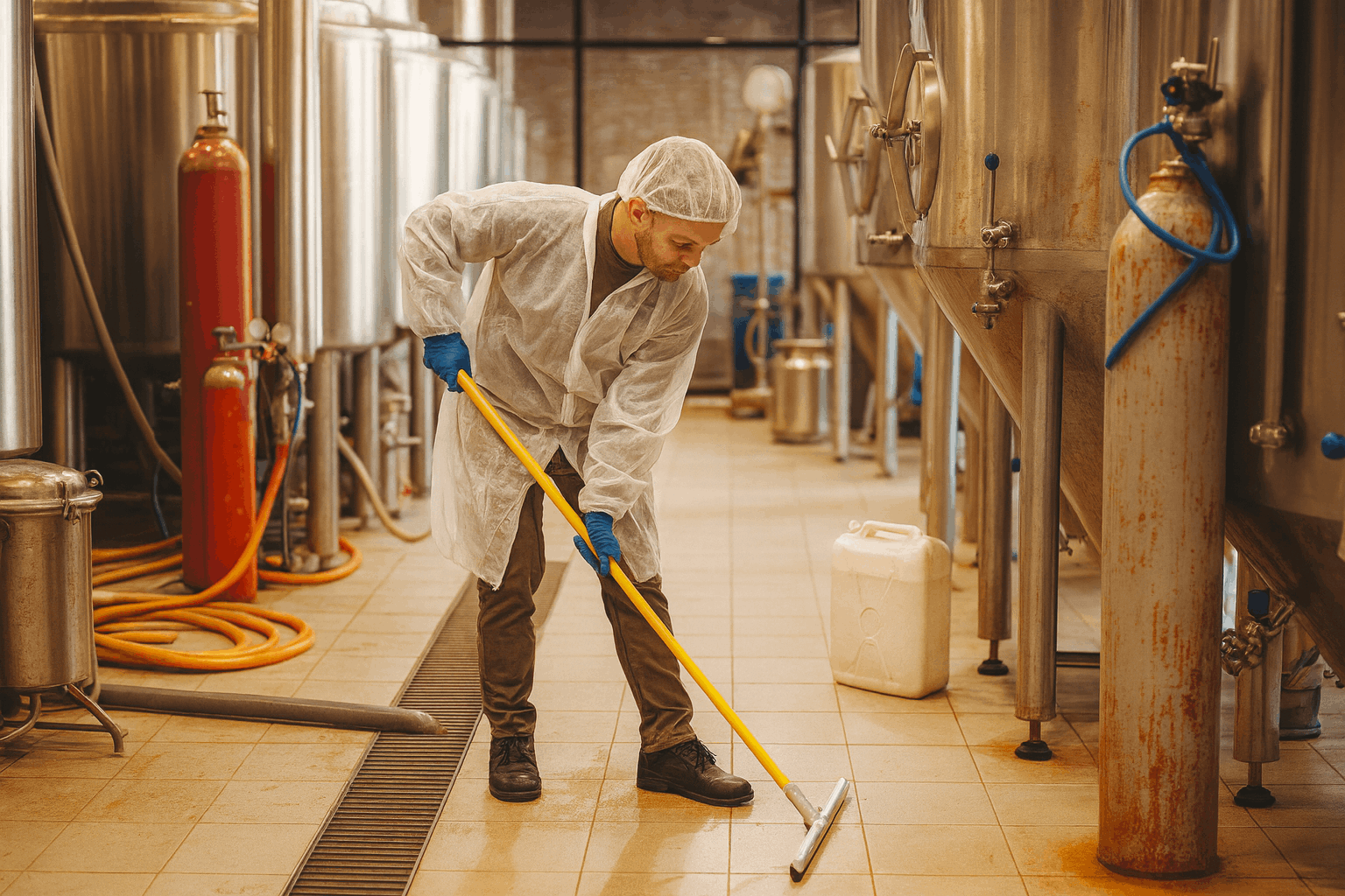 Limpieza de bodegas de buques a granel